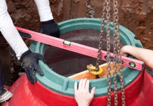Septic tank repair service